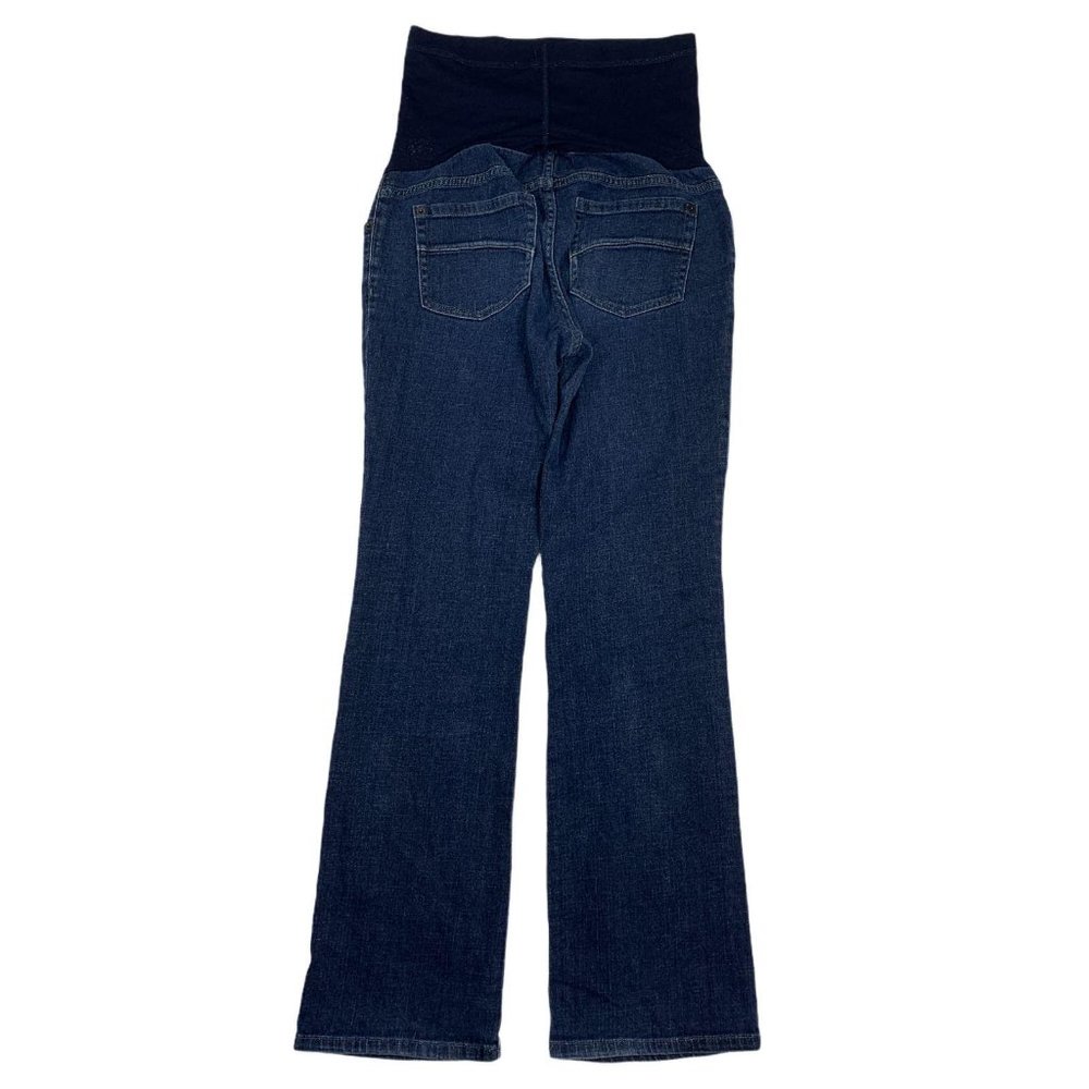 Liz Lange Maternity 6 Jeans Slight Boot Cut Flare - Picture 2 of 5